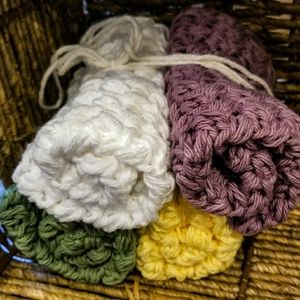 Handmade spa style washcloths